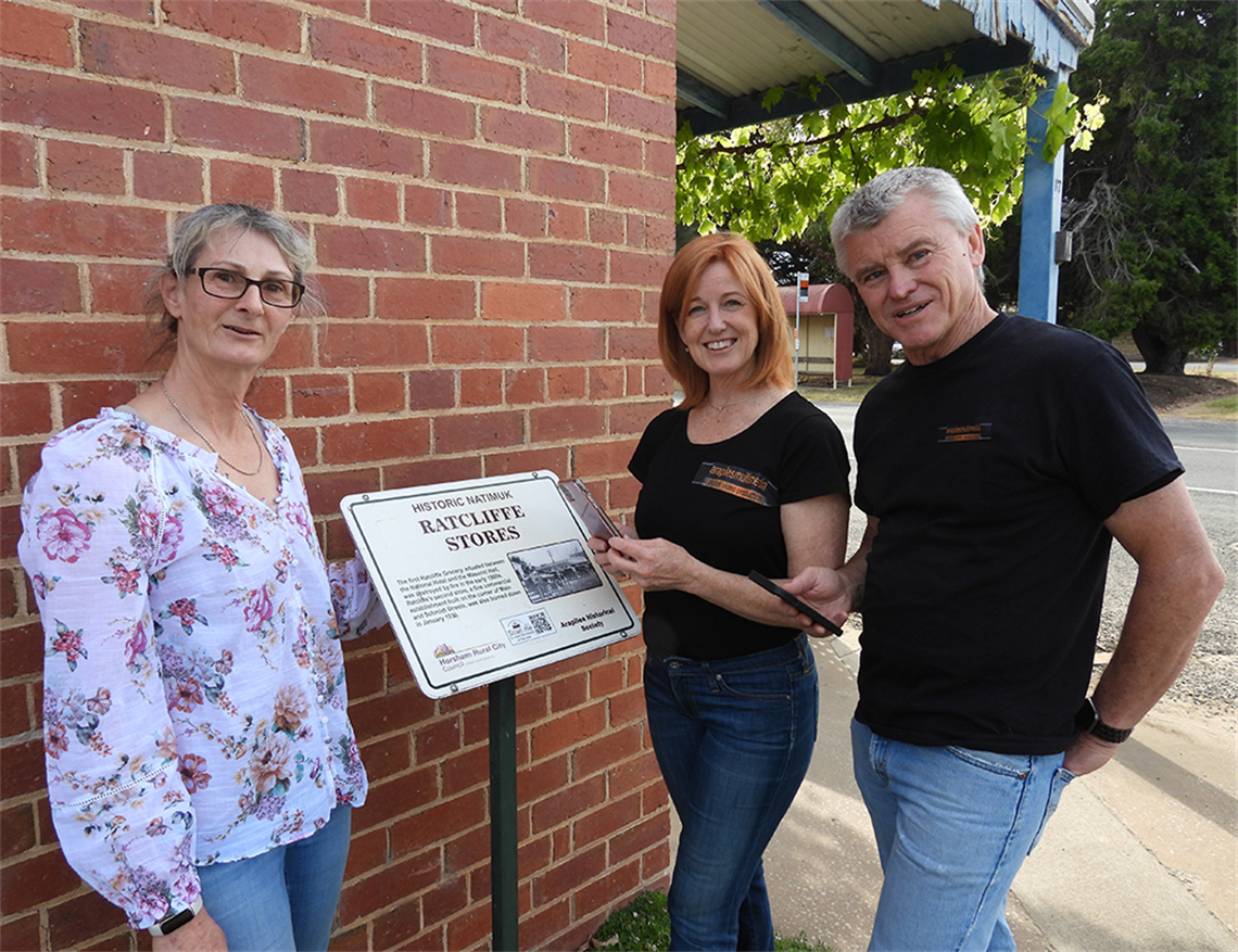 Arapiles Historical Society Gianna Sudholz Lisa Jackson Peter French (web).png