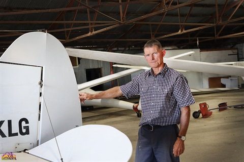 Arnold Niewand At Horsham Gliding Club 